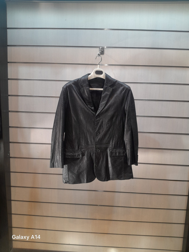 کت مردانه چرم گوسفندی اصلی برند leather SAJAD بادوام بسیار بالا