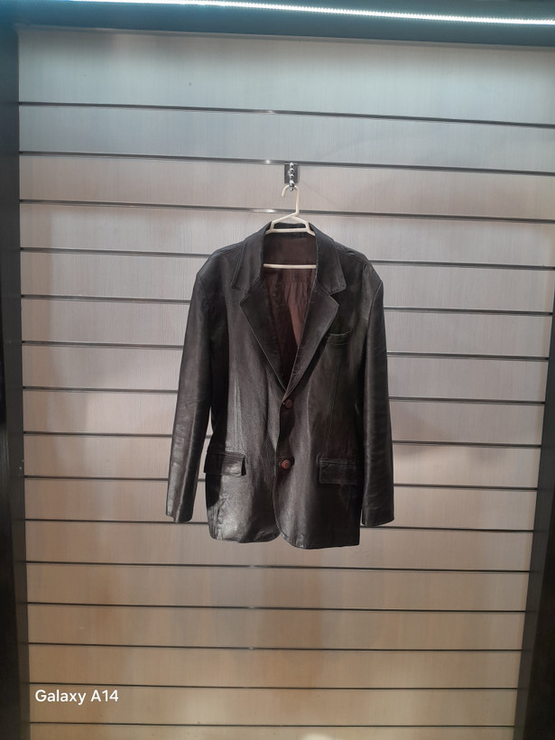کت مردانه چرم گوسفندی اصلی برند leather SAJAD بادوام بسیار بالا