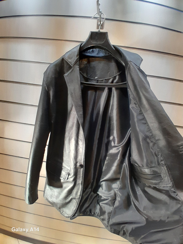 کت مردانه چرم گوسفندی اصلی برند leather SAJAD بادوام بسیار بالا