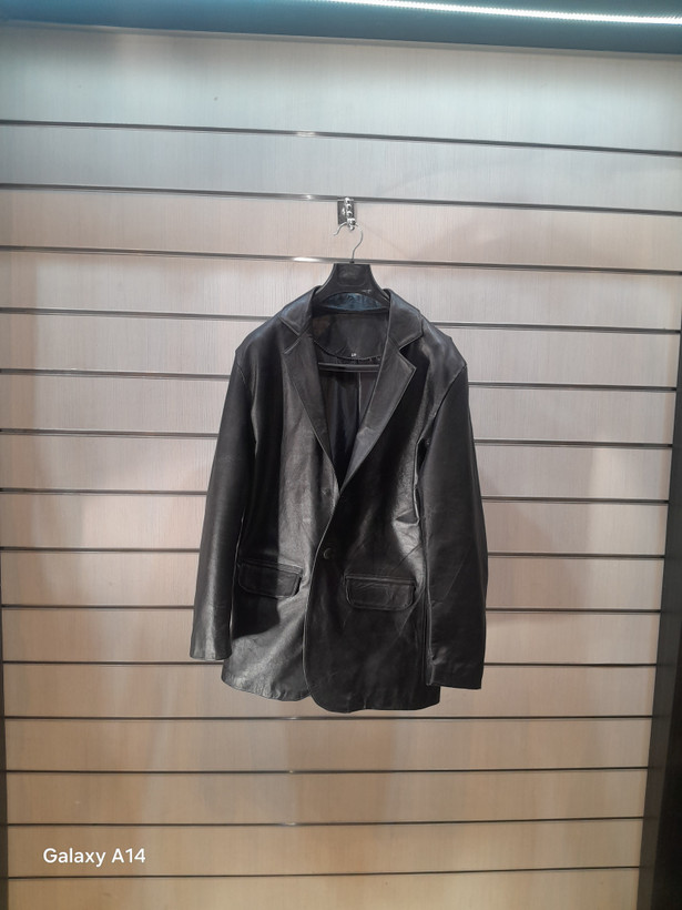 کت مردانه چرم گوسفندی اصلی برند leather SAJAD بادوام بسیار بالا