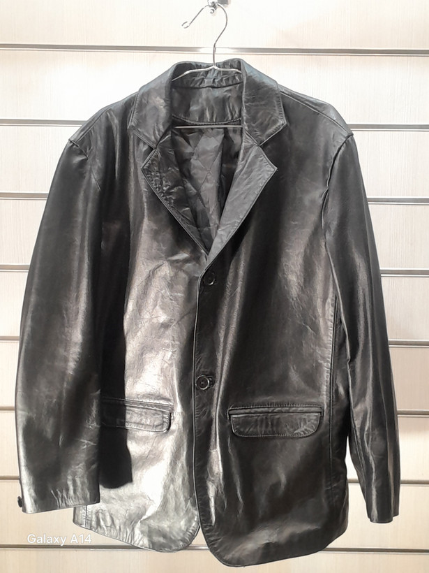 کت مردانه چرم گوسفندی اصلی برند leather SAJAD بادوام بسیار بالا