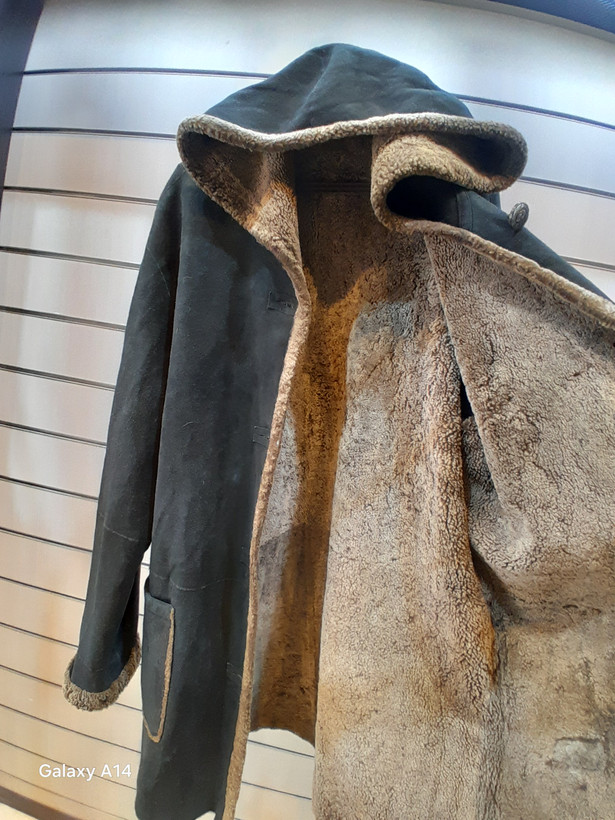 اورکت اسپرت پوست بوفالو اصلی برند leather SAJAD بادام بسیار بالا