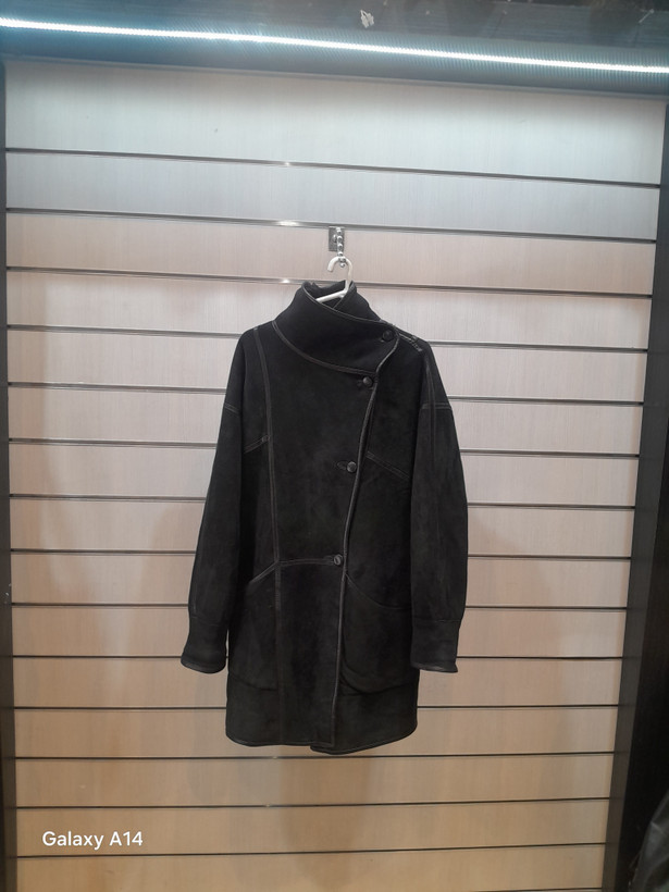 پالتو اسپورت پوست بوفالو اصلی برند leather SAJADبادوام بسیار بالا
