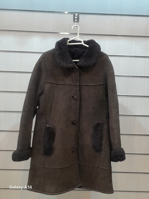 پالتو زنانه پوست بوفالو اصلی برند leather SAJADبادوام بسیار بالا