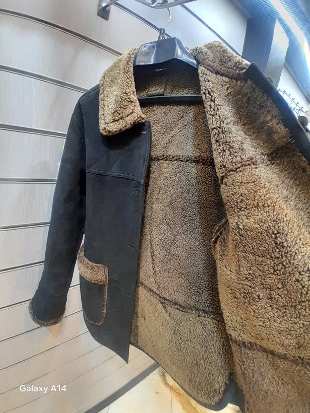 اورکت اسپورت پوست بوفالو اصلی برند leather SAJADبادوام بسیار بالا