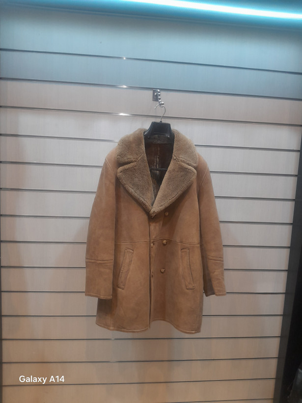 اورکت مردانه بوفالو برند leather SAJAD با دوام بسیار بالا