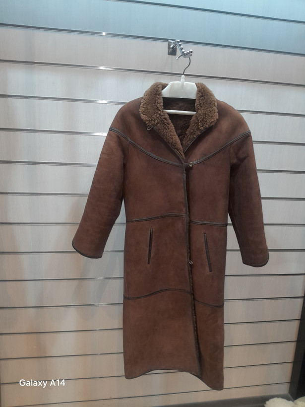 پالتو زنانه پوست بوفالو اصلی برند leather SAJADبادوام بسیار بالا