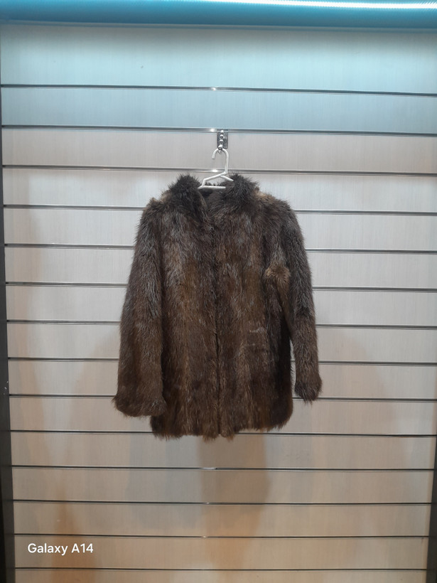 پالتو یونیسکس پوست سنجاب اصلی برند leather SAJAD با دوام وگرمابسیار بالا