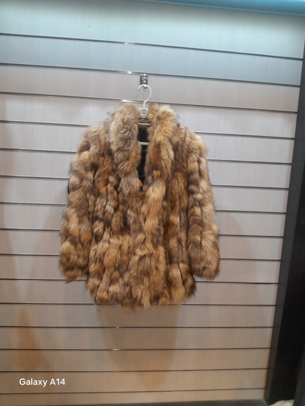 پالتو یونیسکس پوست روباه طبیعی برند leather SAJAD بادوام وگرمابسیار بالا