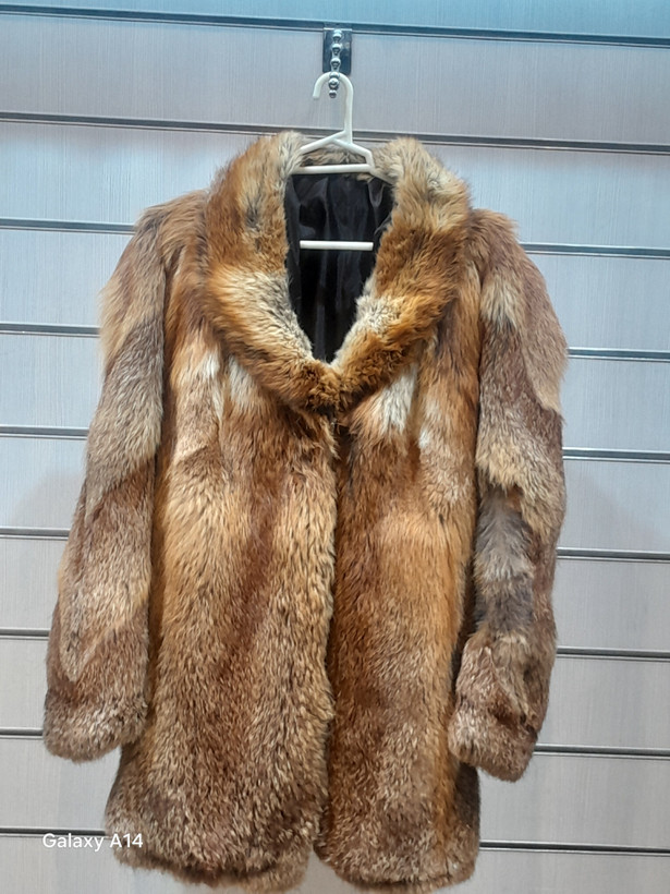 پالتو یونیسکس پوست روباه طبیعی برند leather SAJAD بادوام وگرمابسیار بالا