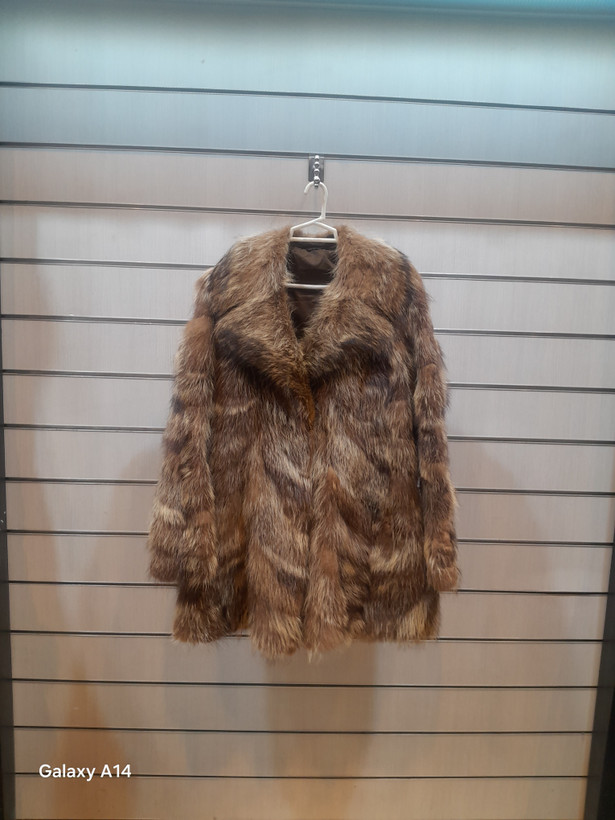 پالتو یونیسکس پوست روباه طبیعی برند leather SAJAD بادوام وگرمابسیار بالا