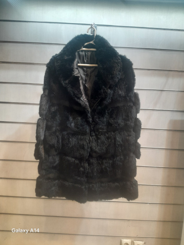 پالتو یونیسکس پوست خرگوش طبیعی برند leather SAJAD بادوام وگرمابسیار بالا
