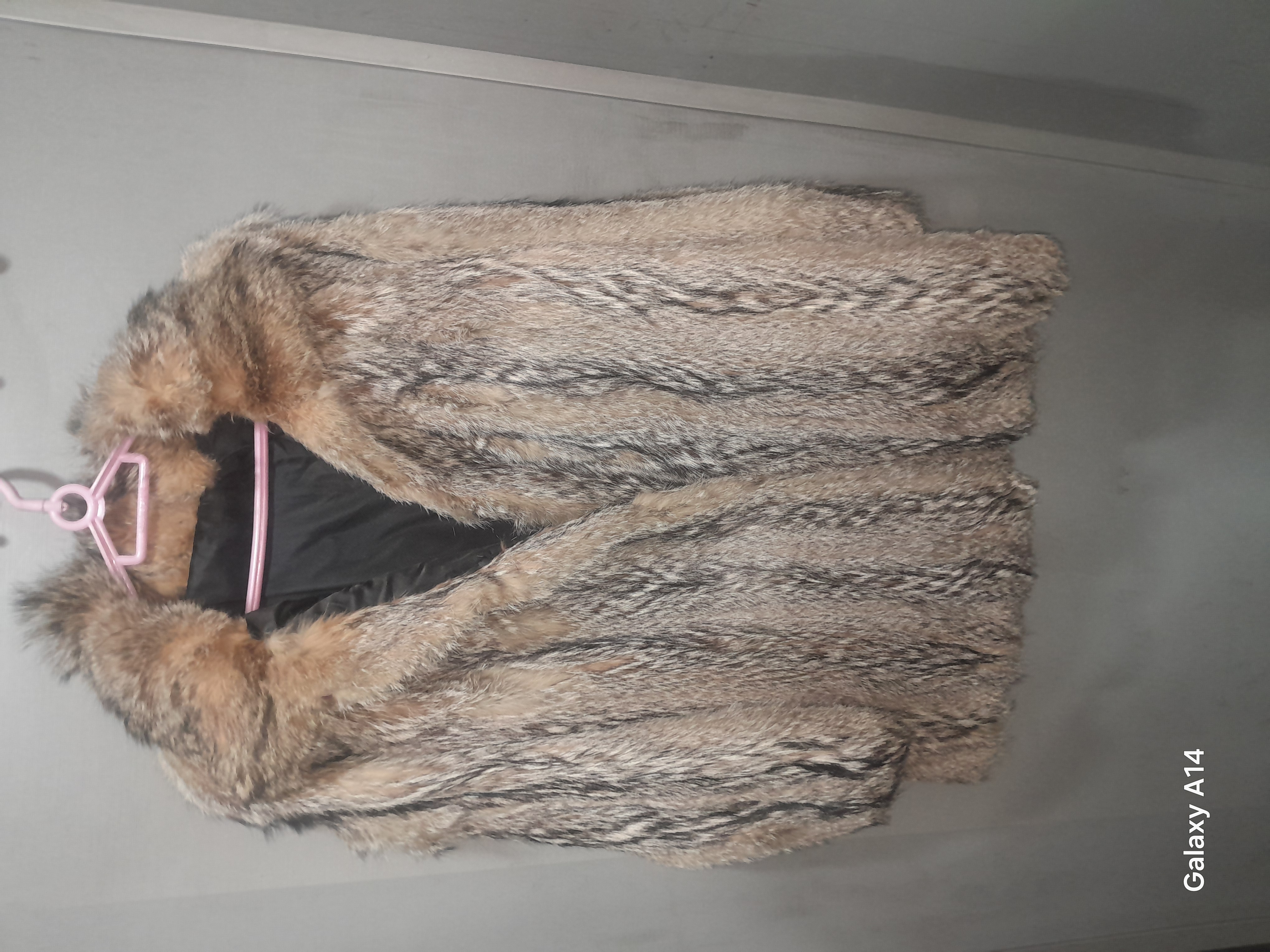 پالتو یونیسکس پوست گرگ طبیعی برند leather SAJAD بادوام وگرمابسیار بالا