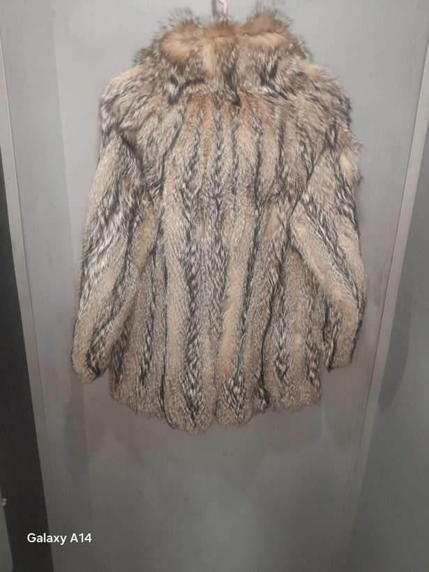پالتو یونیسکس پوست گرگ طبیعی برند leather SAJAD بادوام وگرمابسیار بالا