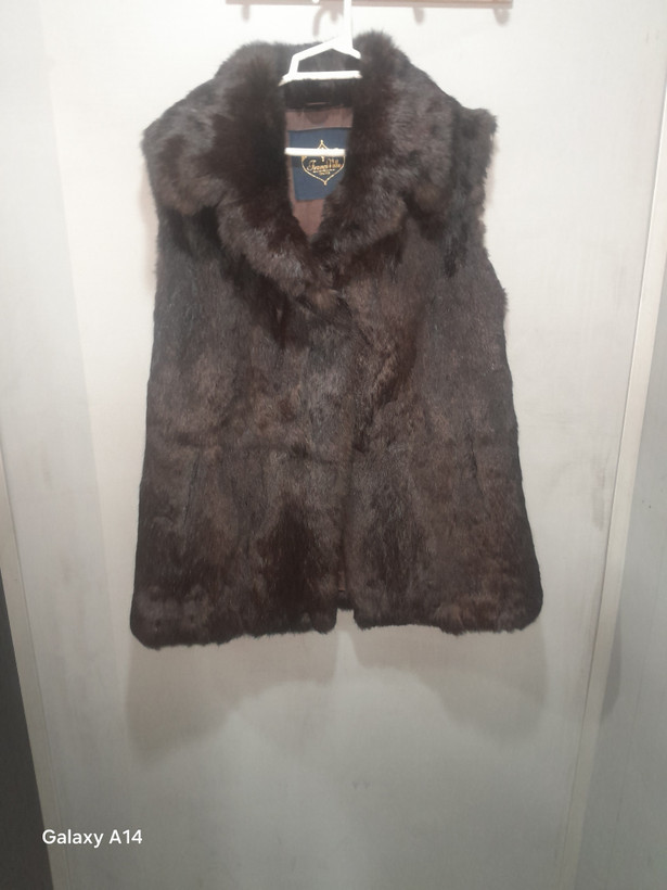 سارافون زنانه پوست خرگوش اصلی برند leather SAJAD گرما و دوام بسیار بالایی دارد
