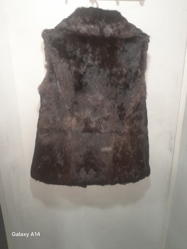 سارافون زنانه پوست خرگوش اصلی برند leather SAJAD گرما و دوام بسیار بالایی دارد