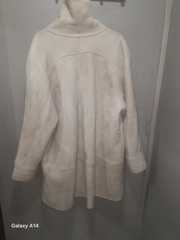 پالتو یونیسکس پوست گوسفند میرینوس طبیعی برند leather SAJAD بادوام وگرمابسیار بالا