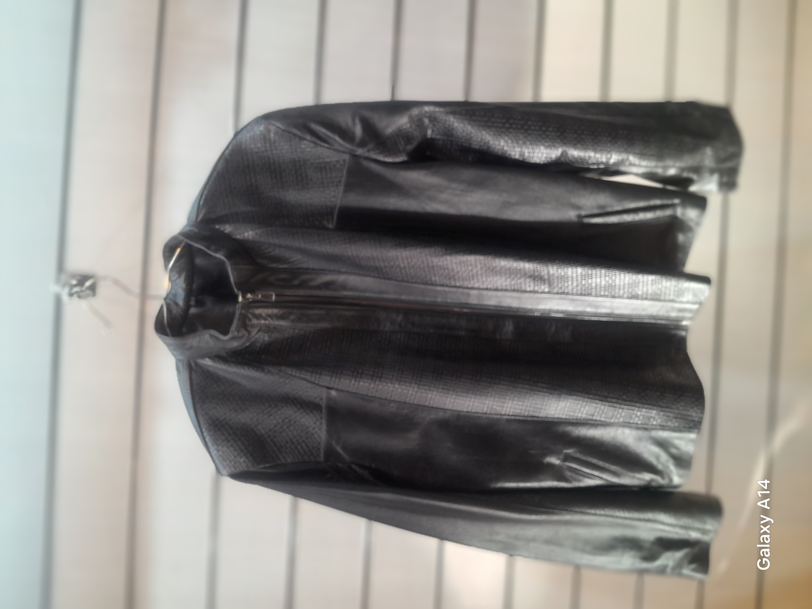 کاپشن مردانه چرم گوسفندی طبیعی برند leather SAJAD  بادوام وگرمابسیار بالا